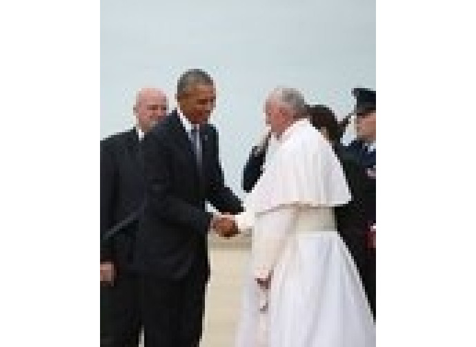 Obama e papa Francesco Obama e papa Francesco